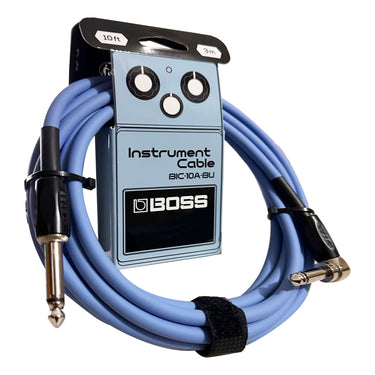 Cable Boss Bic-10a-bu Para Instrumento Plug A Plug L 3m Azul